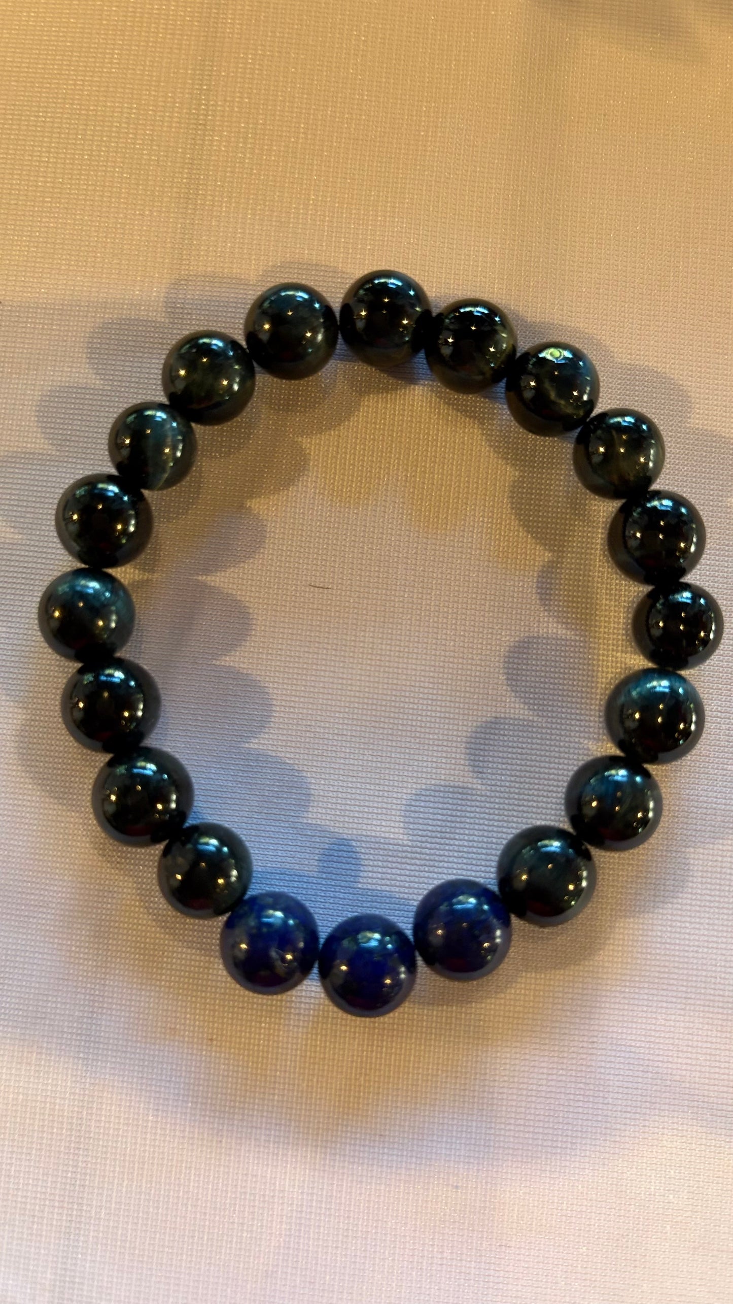 Men’s Black Tiger Eye & Lapis