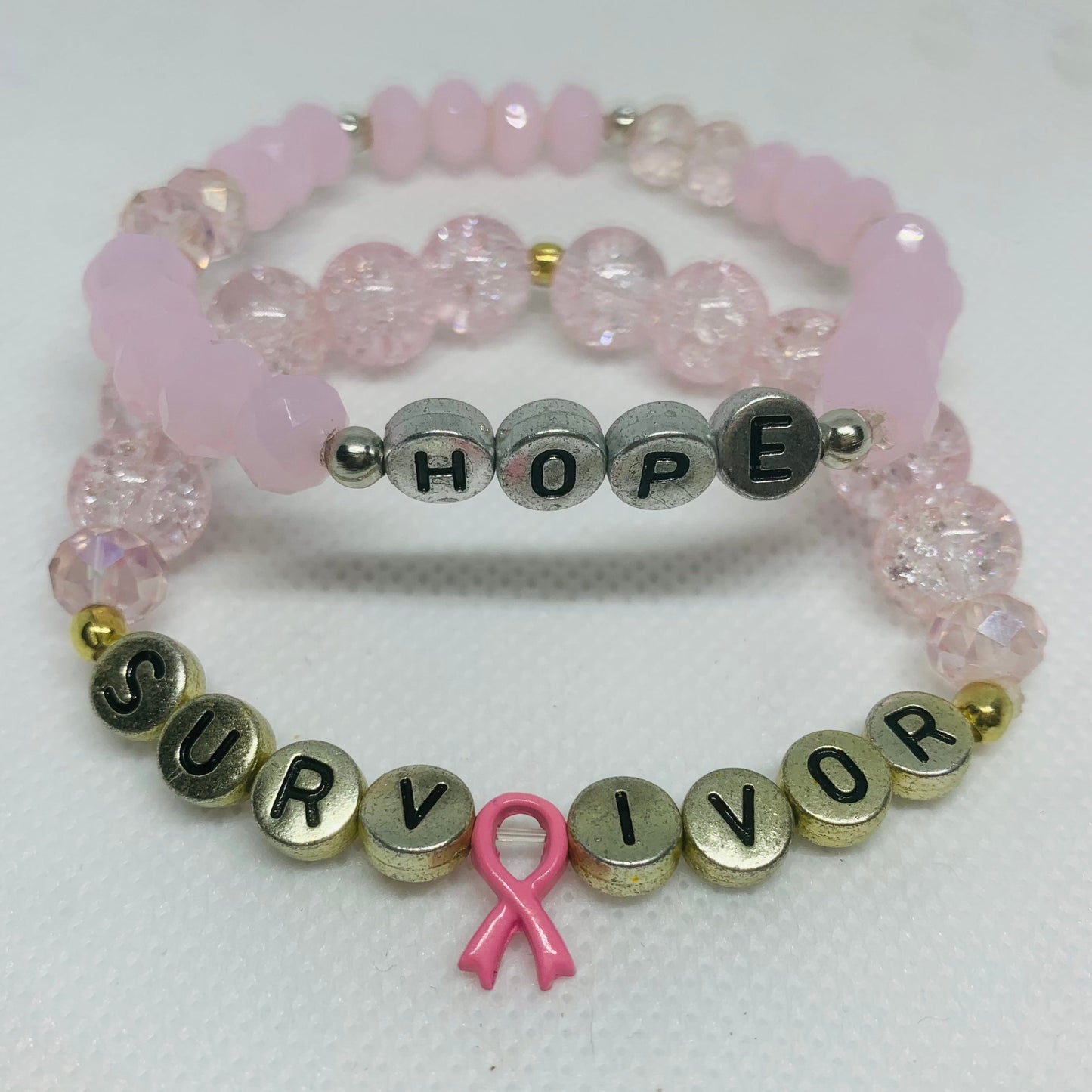 BCA Survivor Beaded Bracelet 10MM