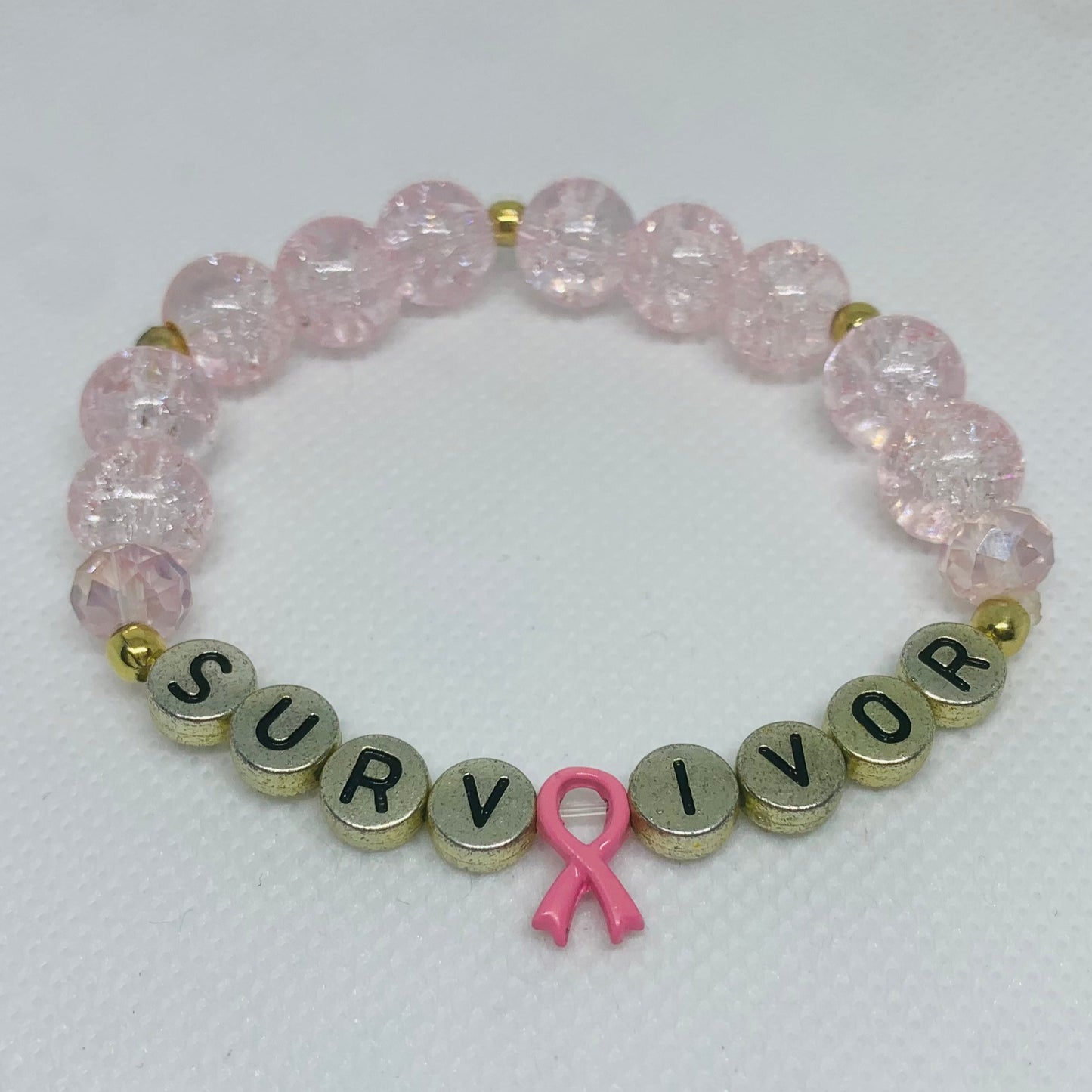 BCA Survivor Beaded Bracelet 10MM