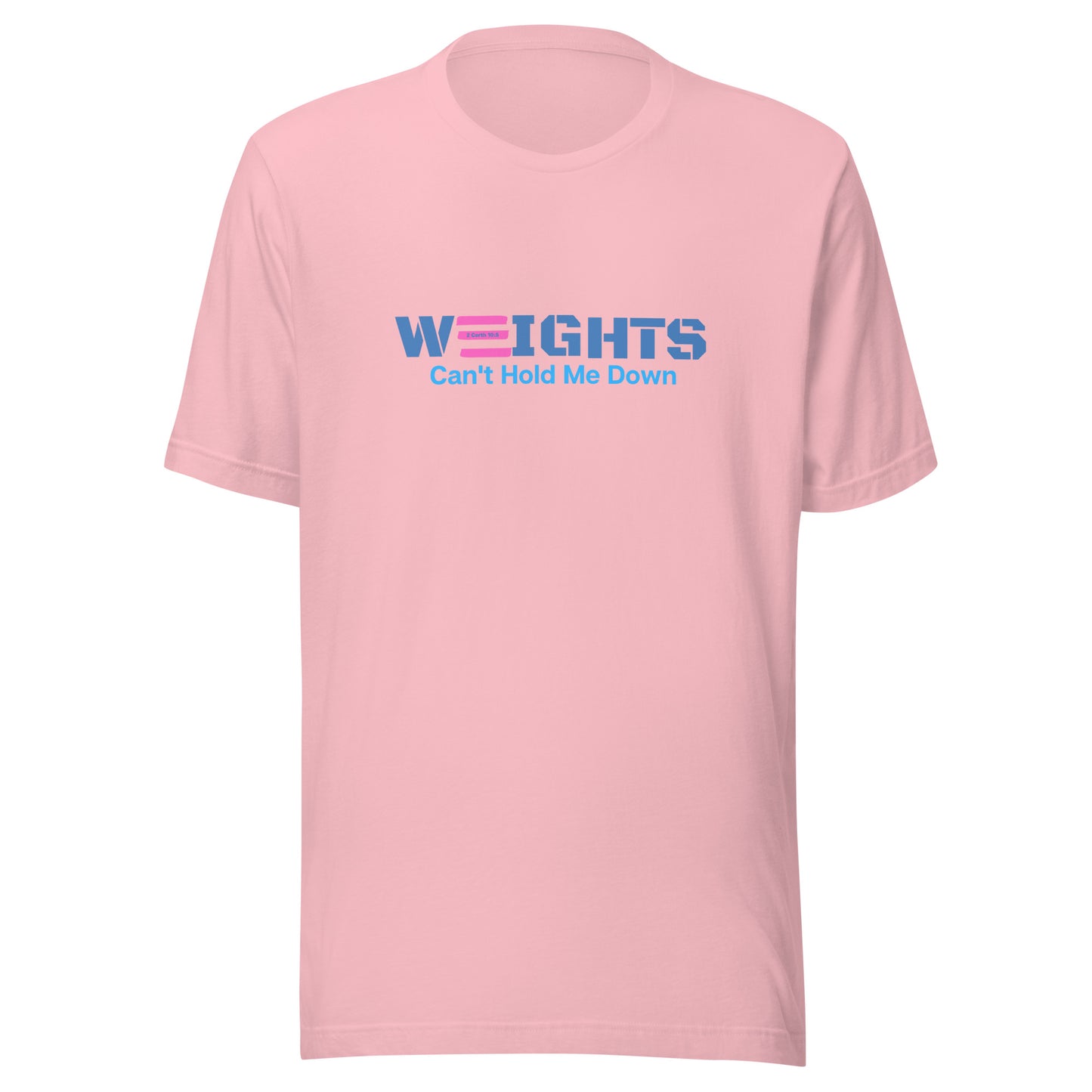 WEIGHTS Pink Unisex T-shirt