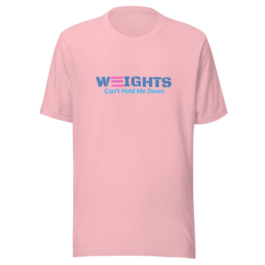 WEIGHTS Pink Unisex T-shirt