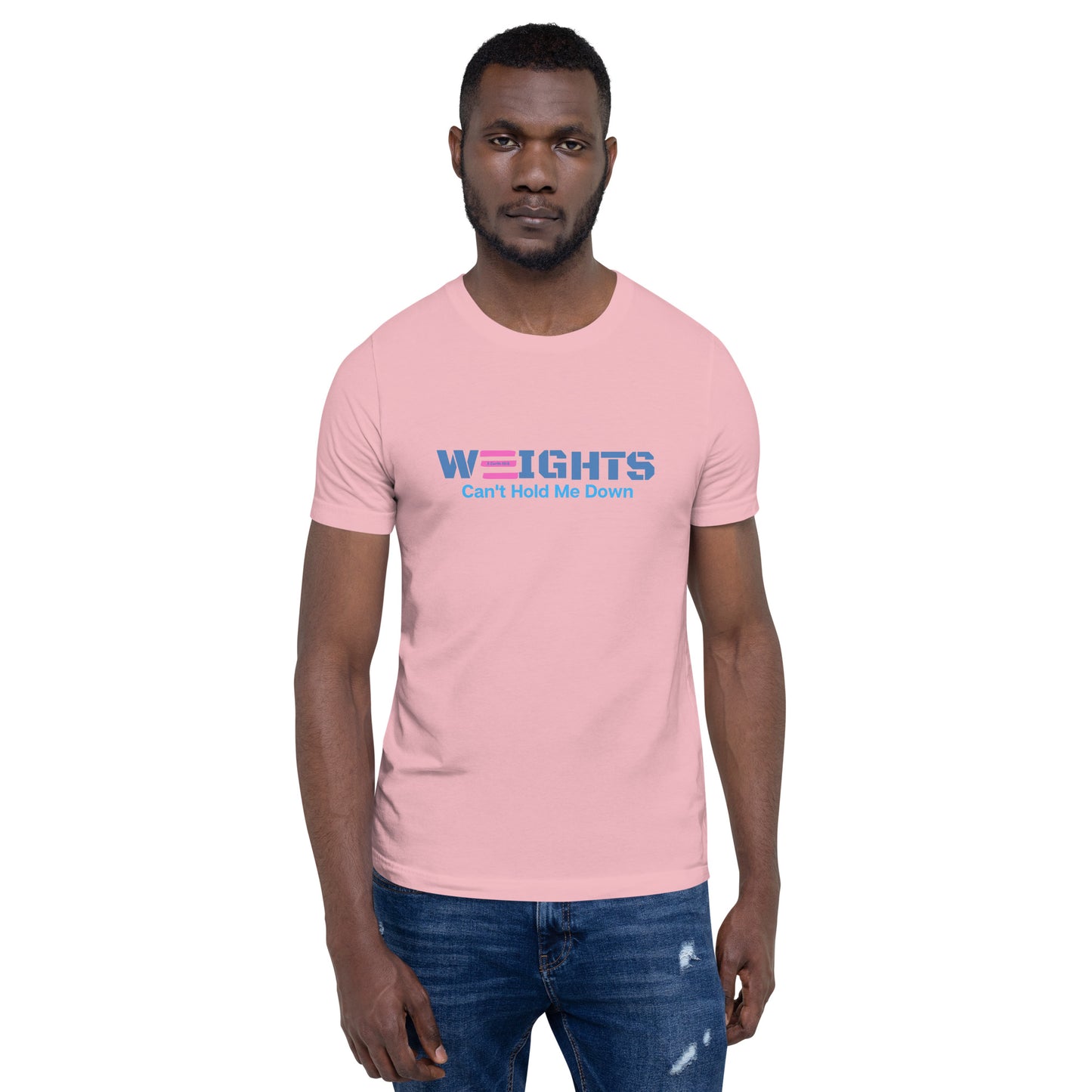 WEIGHTS Pink Unisex T-shirt